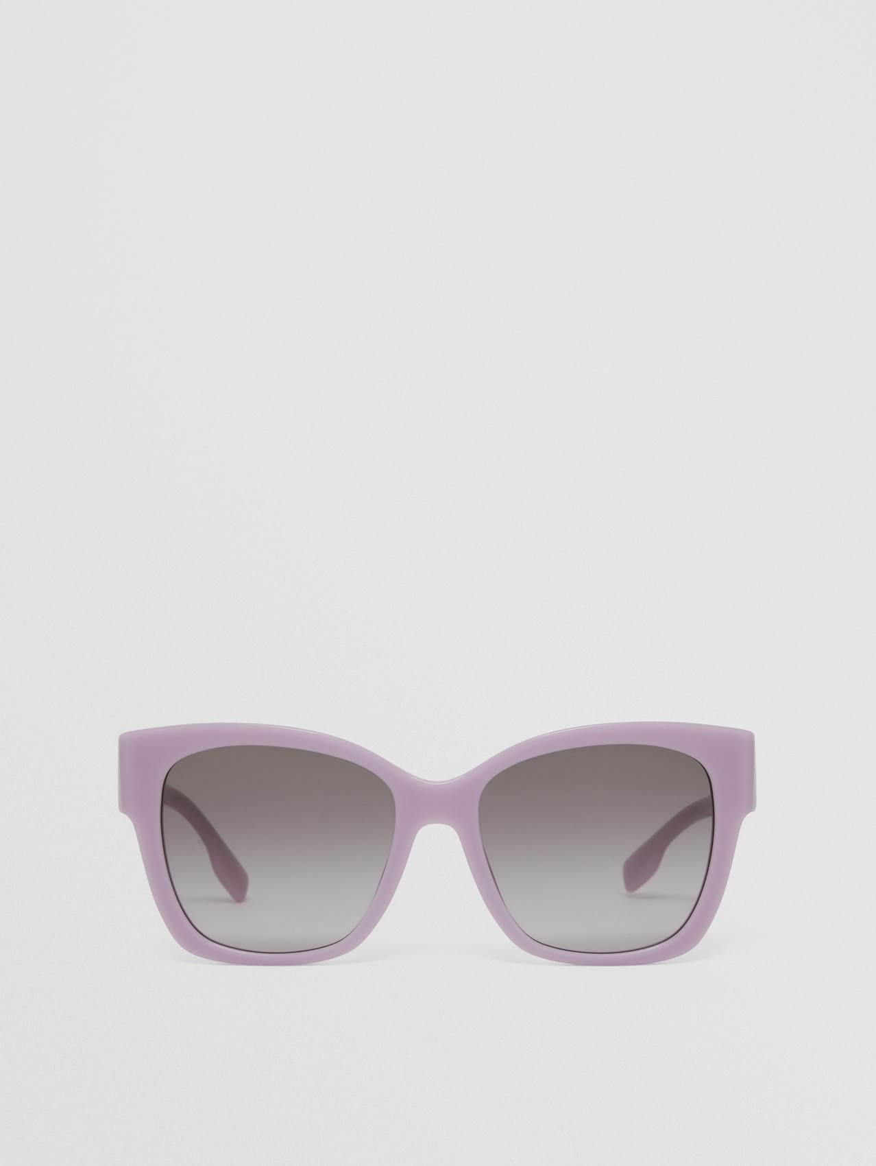 Monogram Motif Square Frame Sunglasses in Lilac