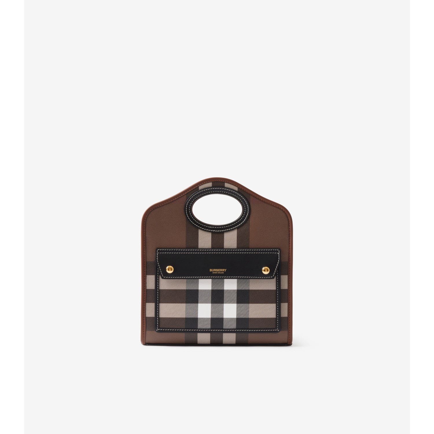 Mini Pocket Bag in Dark Birch Brown - Women
