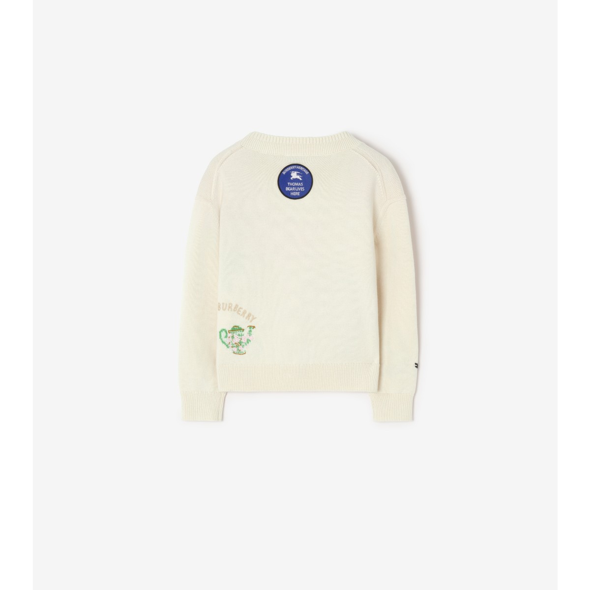  Embroidered Tea Party Cotton Blend Cardigan