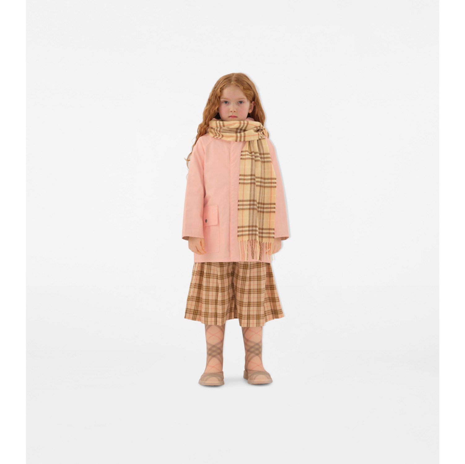 Sciarpa in cashmere Check