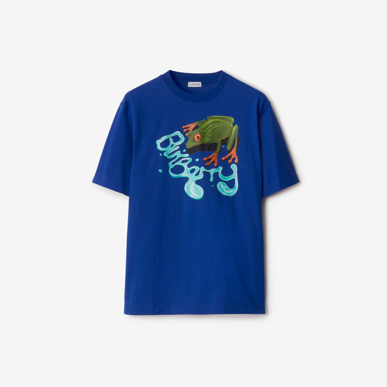 Baumwoll-T-Shirt mit Froschmotiv