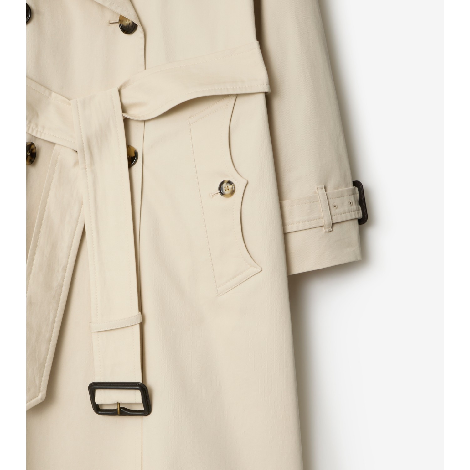 Long Gabardine Fitzrovia Trench Coat