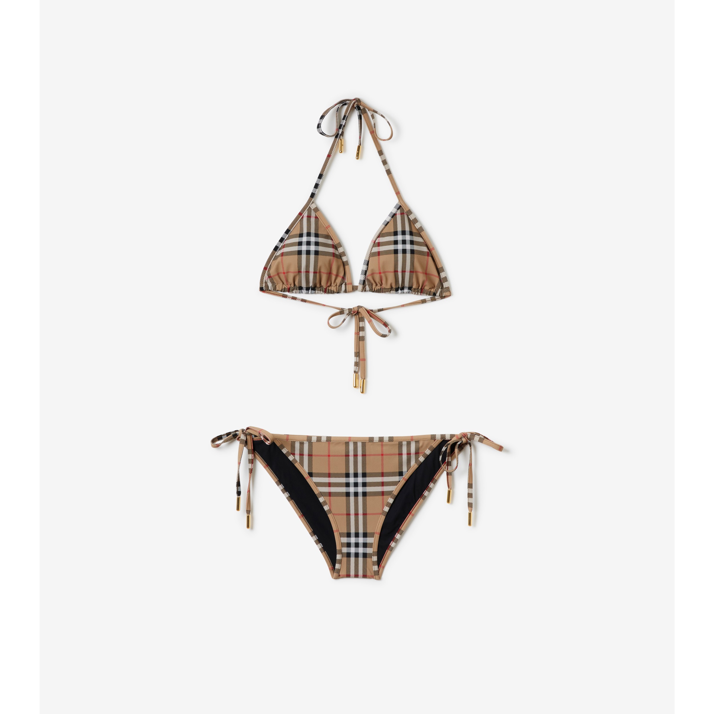 Burberry vintage shop check bikini