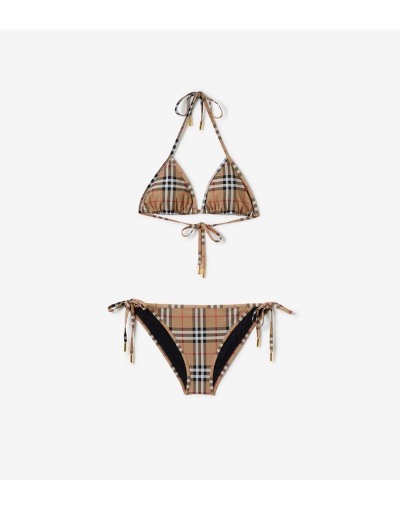 Check Triangle Bikini