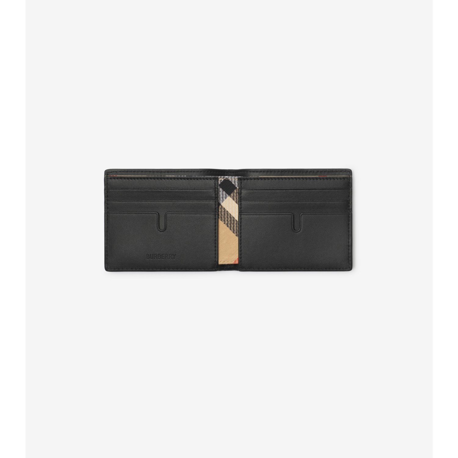 【BURBERRY】CHECK SLIM BIFOLD WALLET 1AC02963-E4B6-43CA-9875-