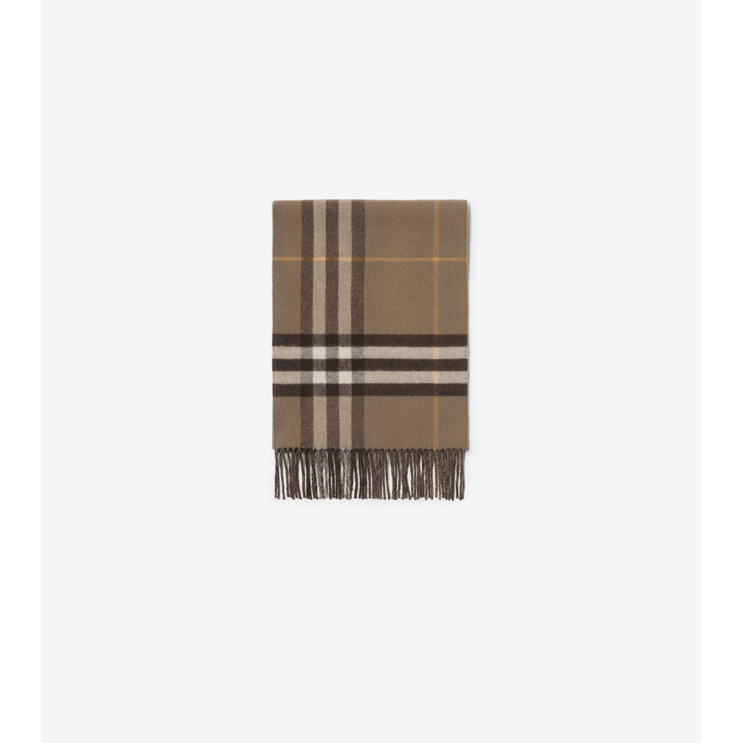 Reversible B Shield Cashmere Scarf