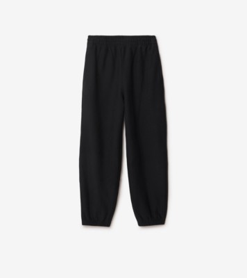 Pantalon de jogging en coton (Noir) - Homme | Site officiel Burberry®