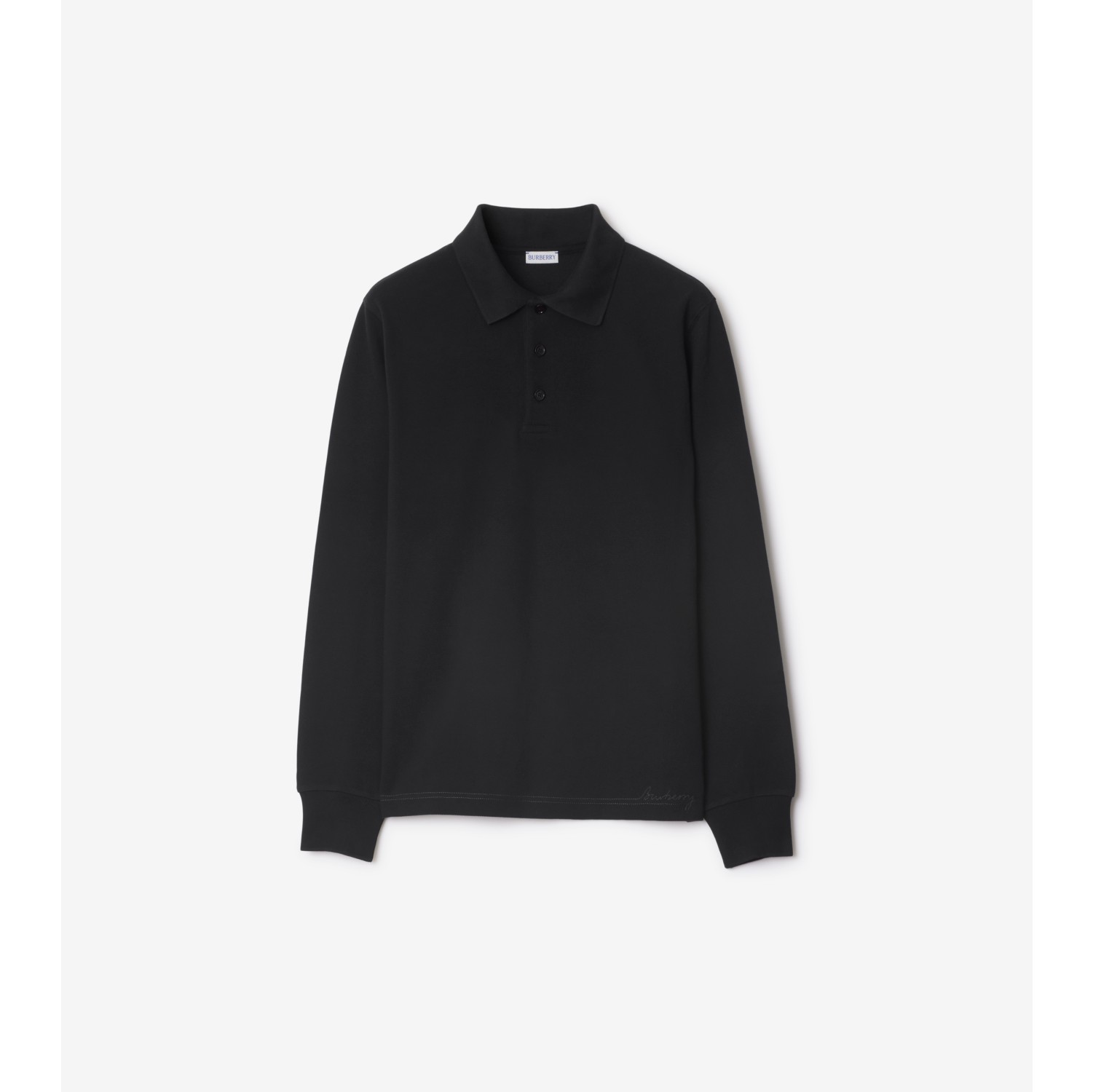 All black burberry shirt best sale