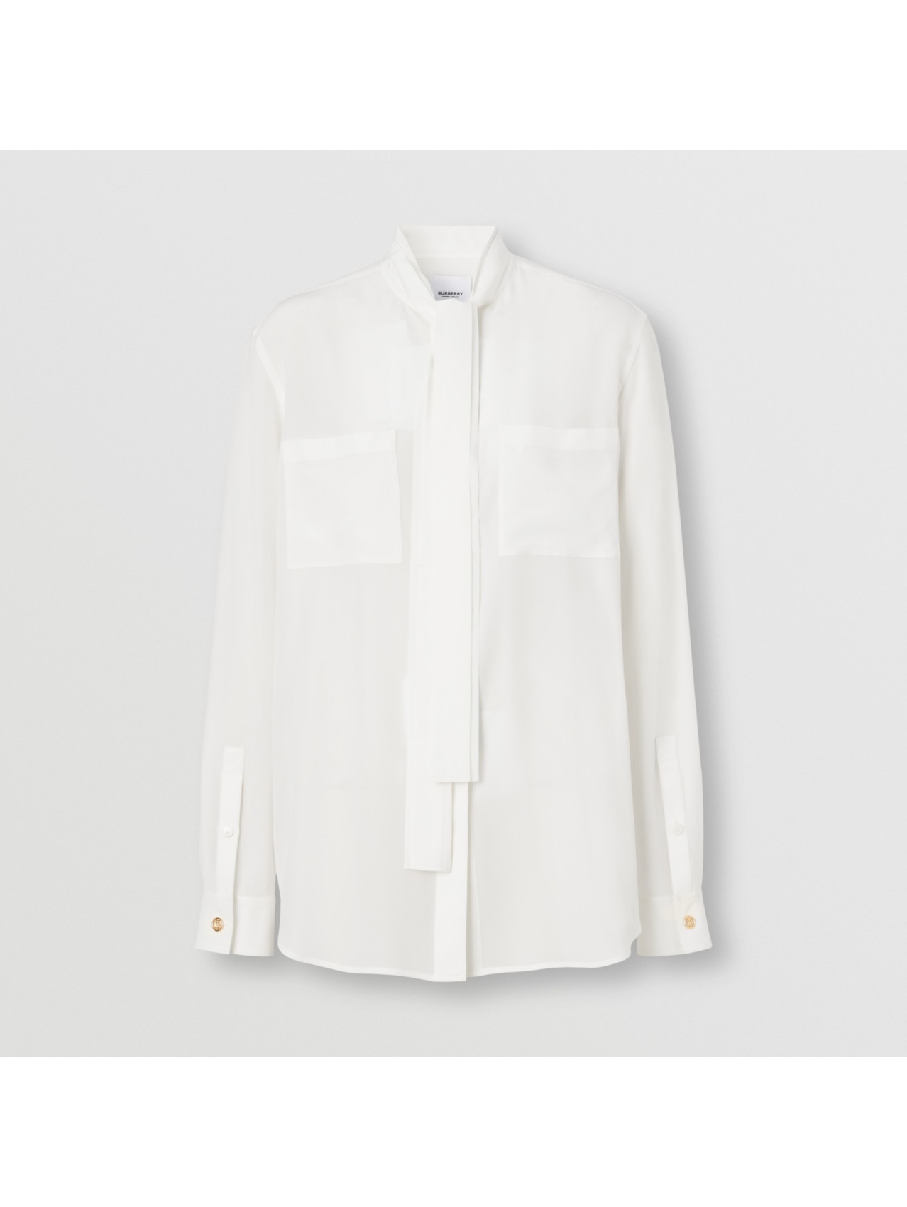 camisetas mujer en seda algodón | Burberry® oficial