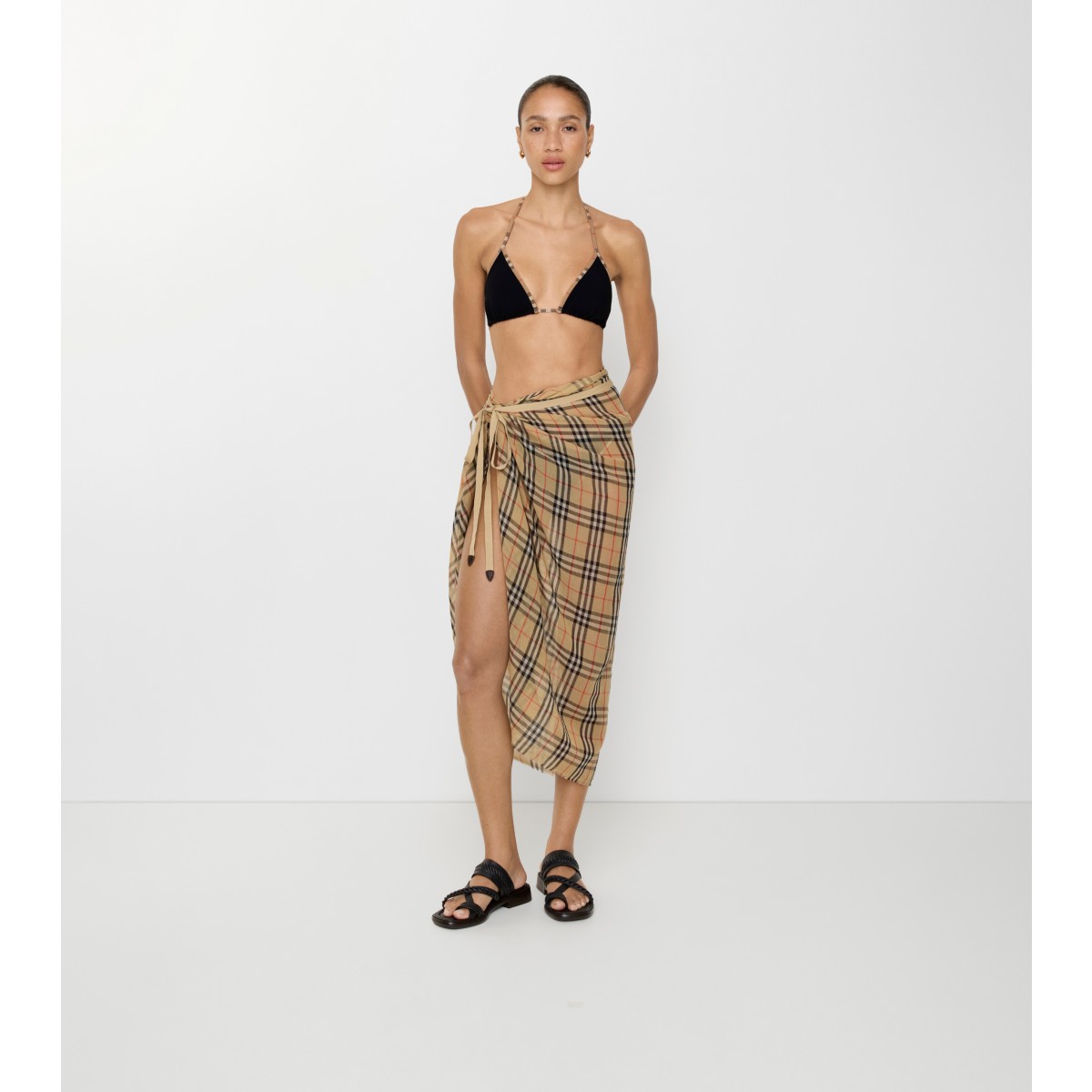  Check Cotton Sarong