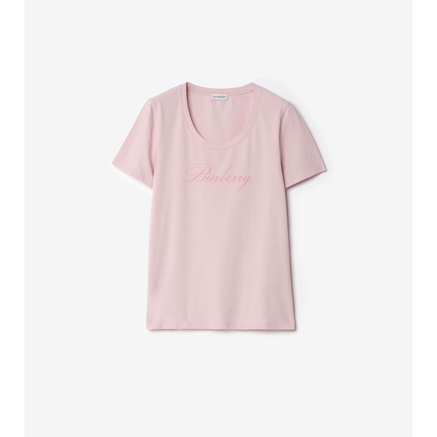 Logo Stretch Cotton T-shirt