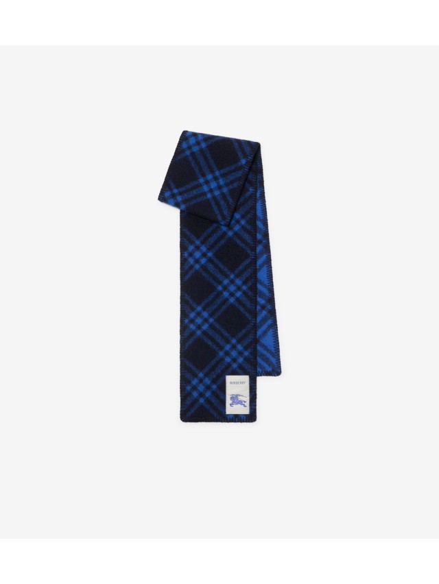 メンズ シルク、ウール、カシミアスカーフ | Burberry® 公式サイト