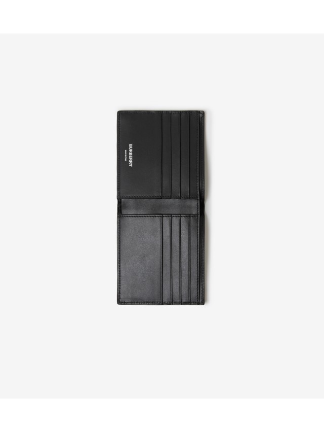 BURBERRY black leather Wallet – To Be Outlet