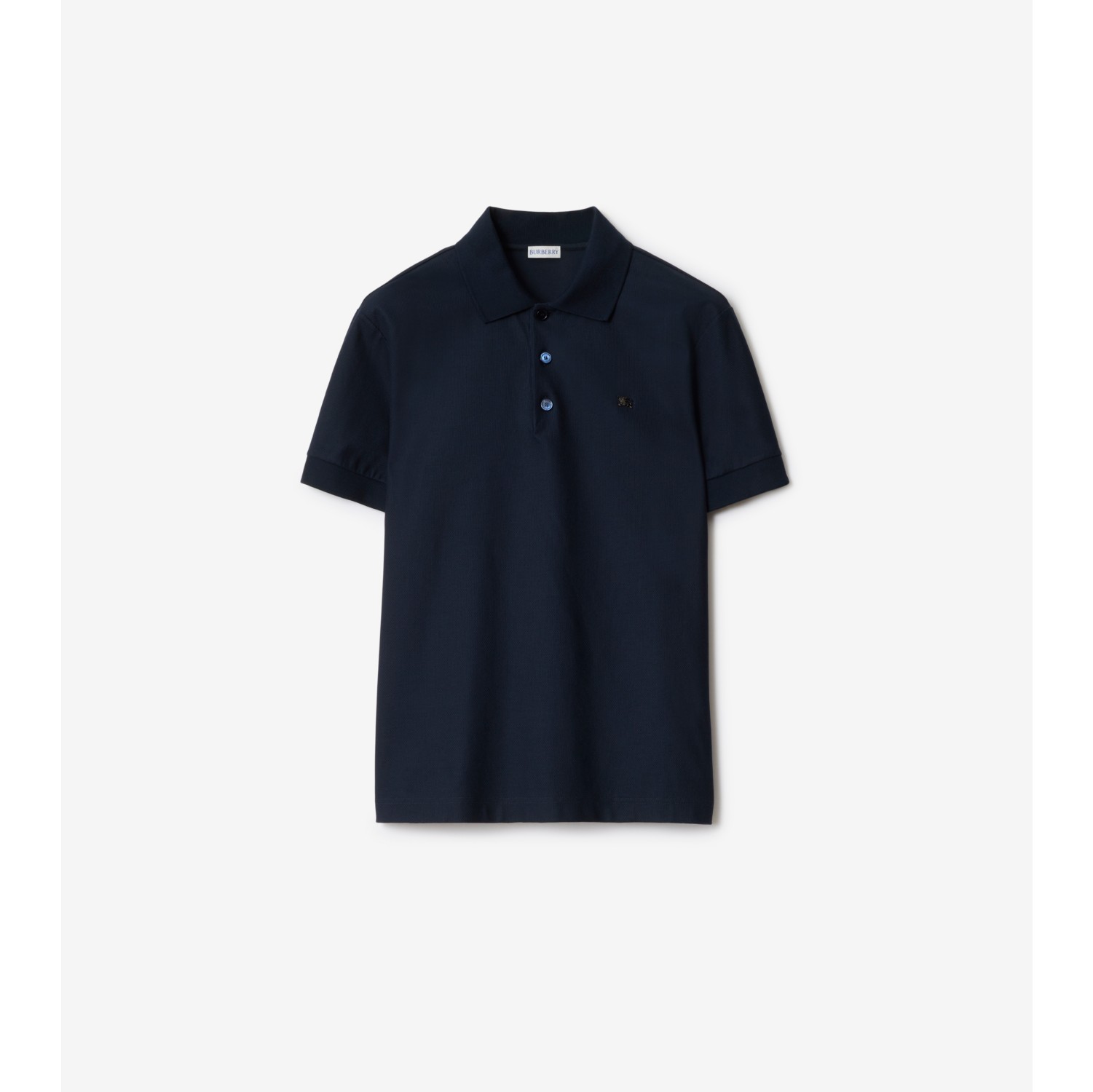 Polo en coton avec EKD en métal