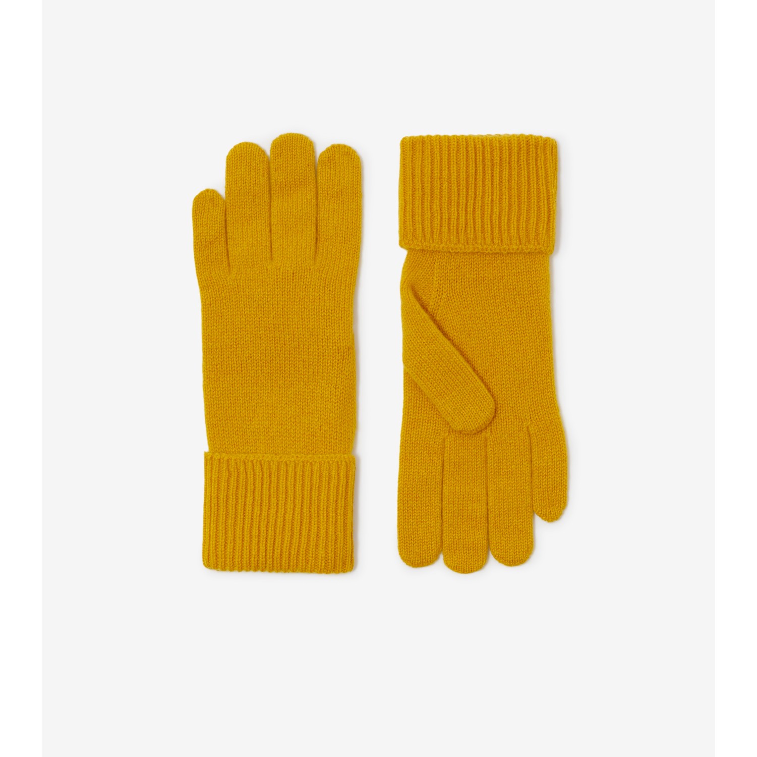 Burberry store gloves orange