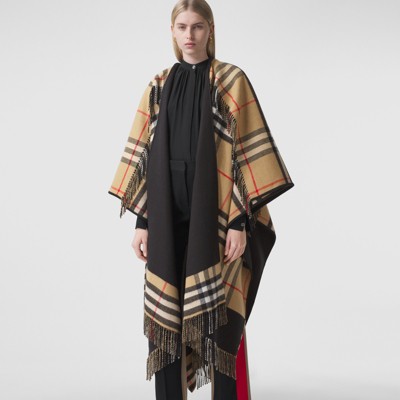 burberry pride poncho