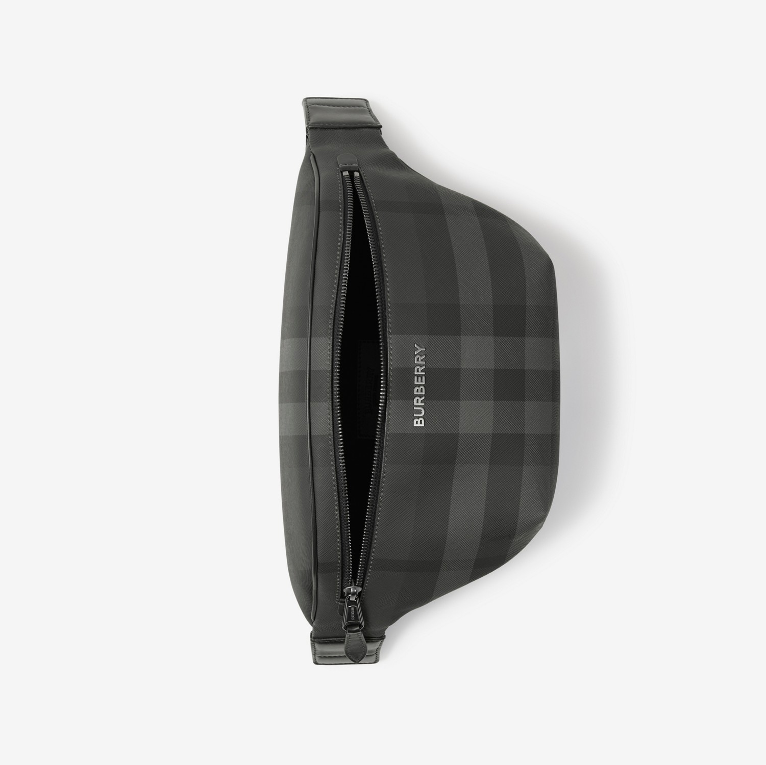 Cason Belt Bag in Charcoal - Men | Burberry® Official