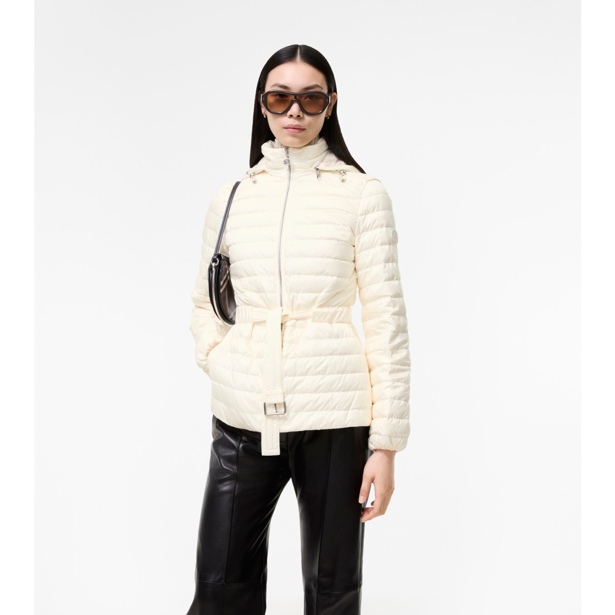  Check Nylon Amberley Puffer Jacket