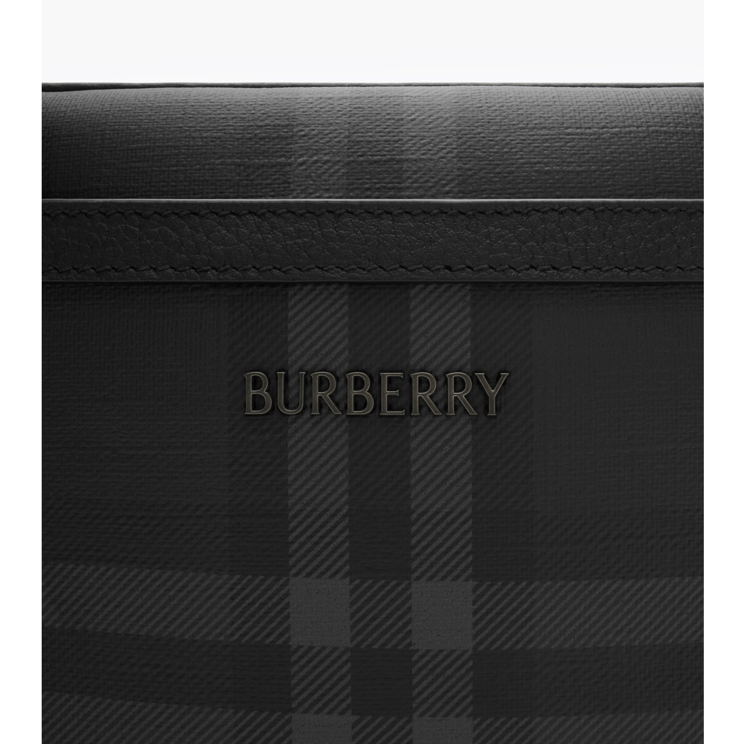 City Check Crossbody Bag in Iron grey - Men, Cotton, Technical | Burberry® Official