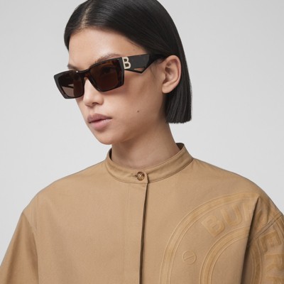 burberry rectangle sunglasses