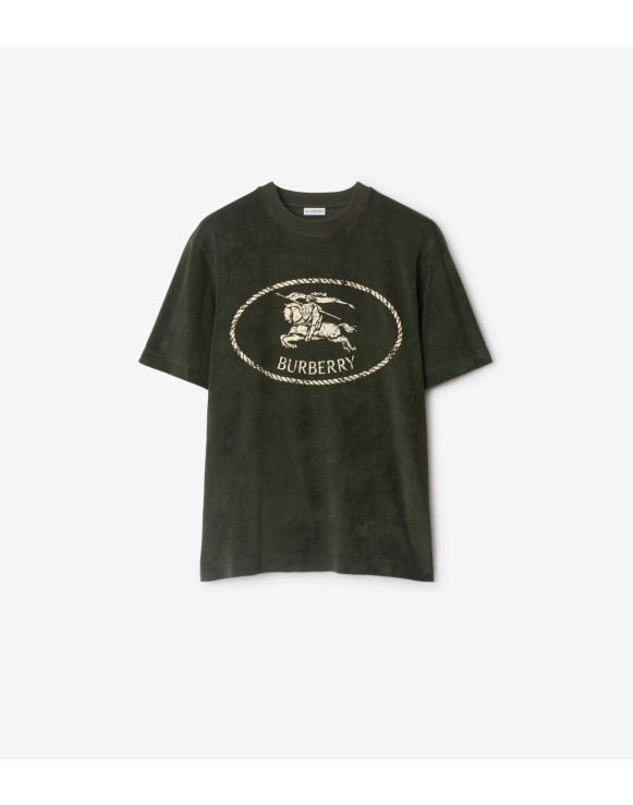 Knight Stamp Towelling T-shirt