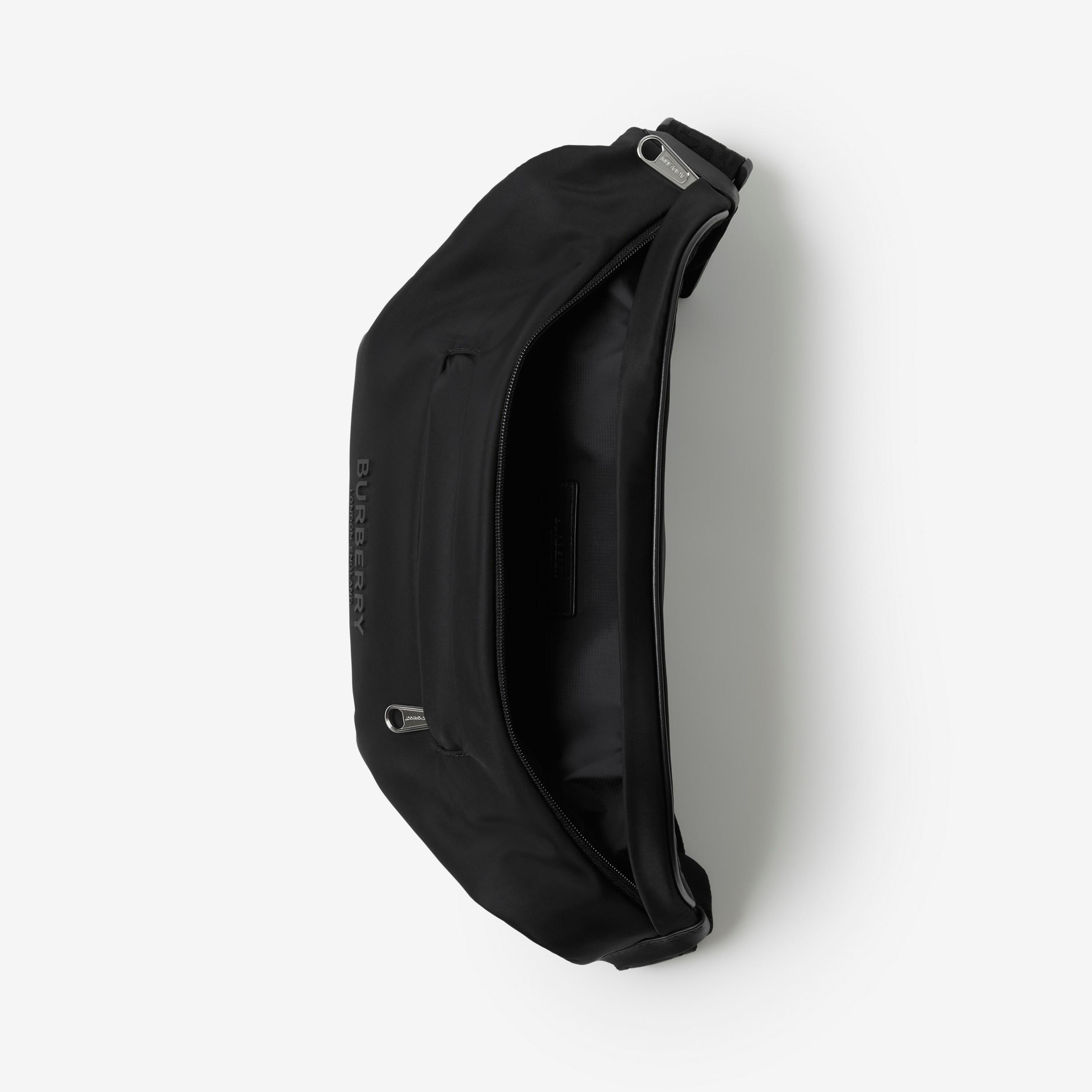 Curve Belt Bag in Black - Men | Burberry® Official - 4