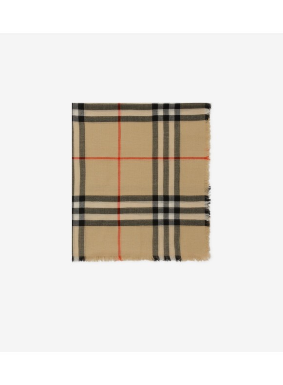 ラグジュアリー 軽量スカーフ | Burberry® 公式サイト