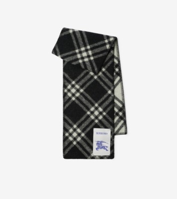Écharpe en laine Check (Noir) | Site officiel Burberry®