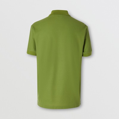 burberry polo mens green