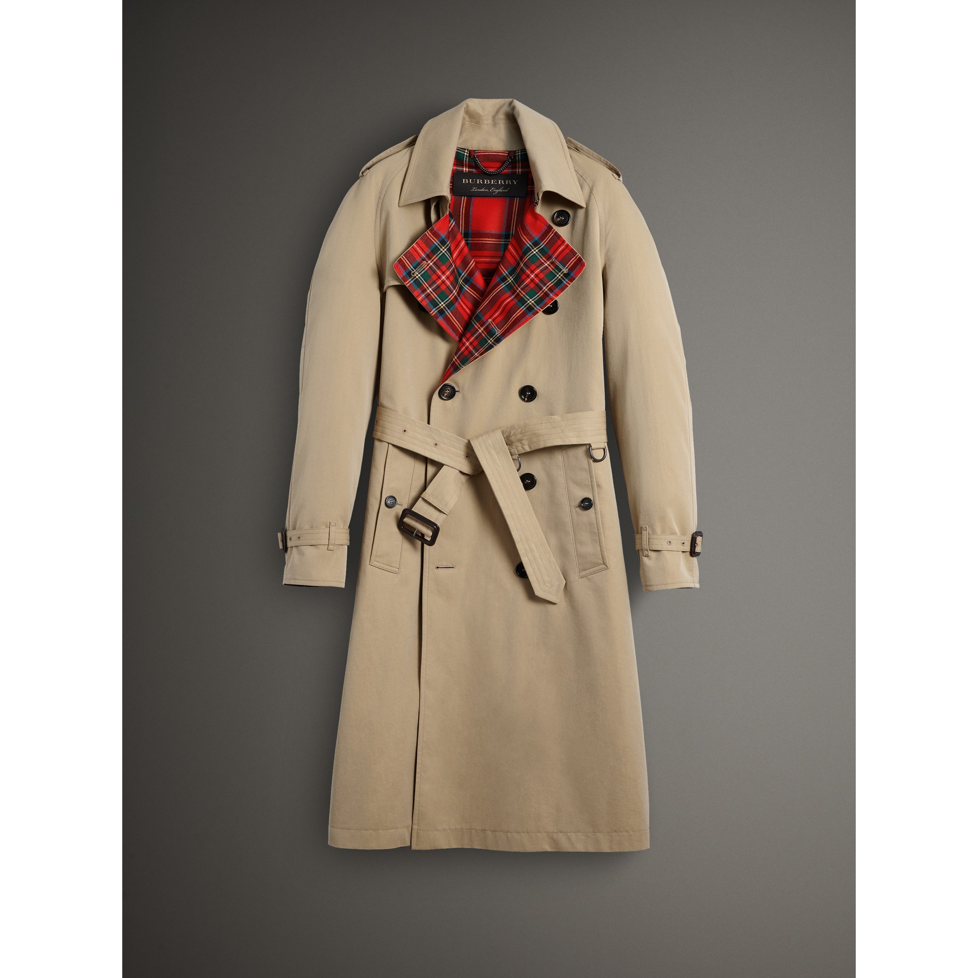 Burberry Mens Coats Harrods Com Mid Length Wool Collar Cotton Gabardine Trench Coat Burberry