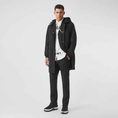 burberry taffeta car coat