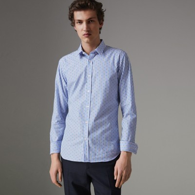 burberry slim fit shirt