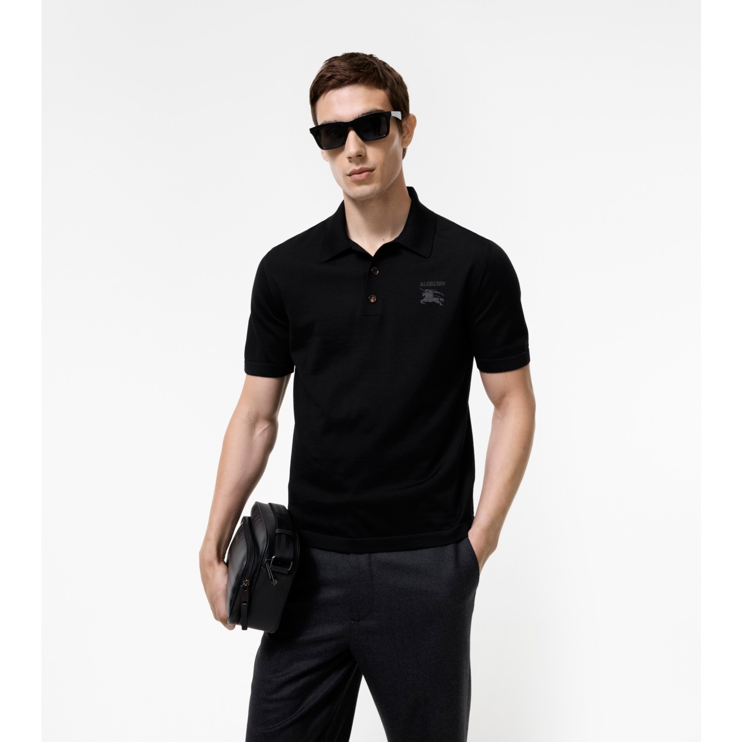 Wool Polo Shirt