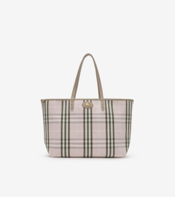 【BURBERRY】ピンク、トートバッグ、リバーシブル 770B90D9-2255-48AC-8026-