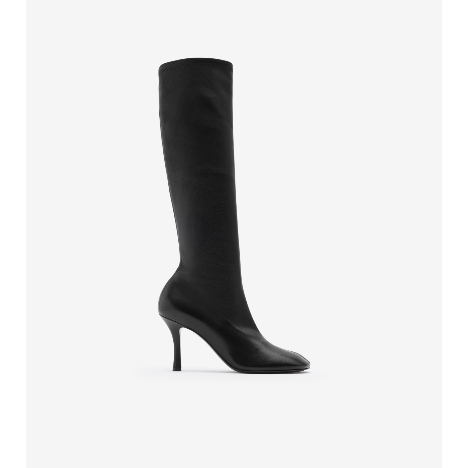 Burberry patent store leather boots