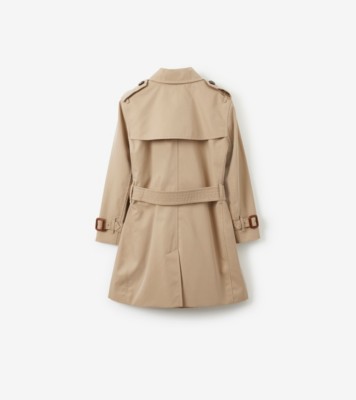 ブラームスChambray Gabardine Big Trench Coat Gabardine trench coat | semicouture