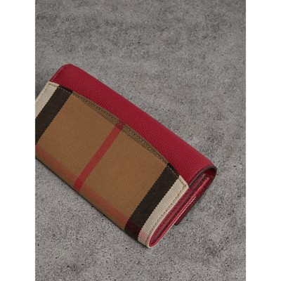 burberry orange wallet