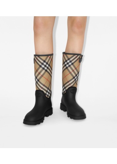Rubber Marsh Stamp High Boots​