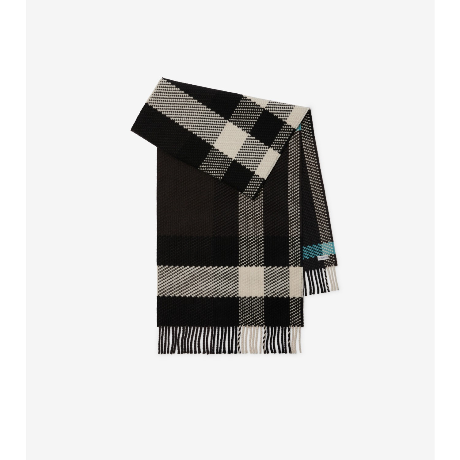 Men's wool store burberry scarf