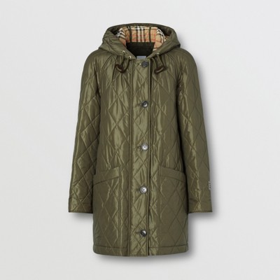 burberry women's jacket with hood