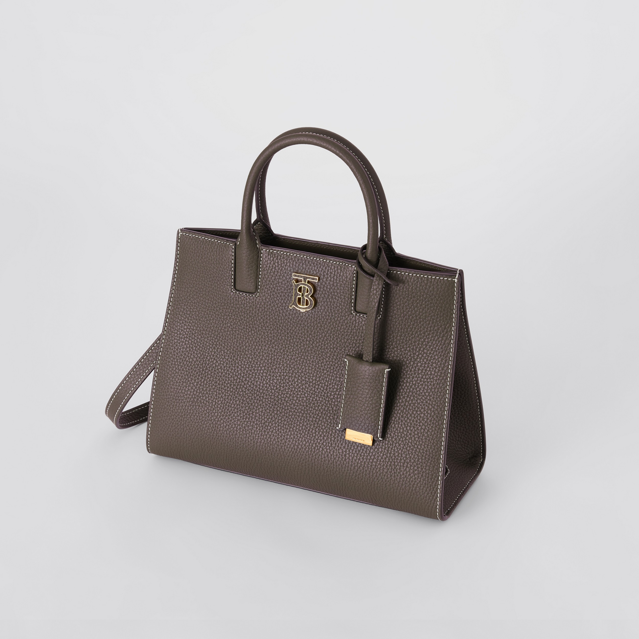 Mini sac Frances en cuir (Brun Argile Foncé) - Femme | Site officiel Burberry® - 4