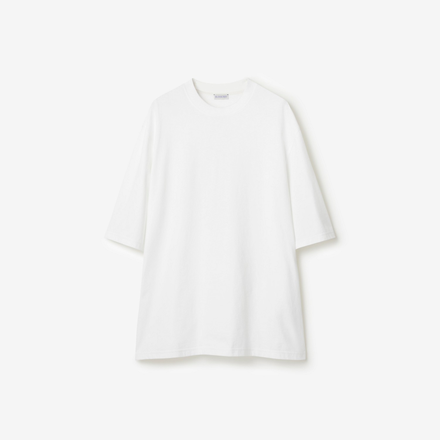 Strawberry Cotton T-shirt in White - Men | Burberry® Official