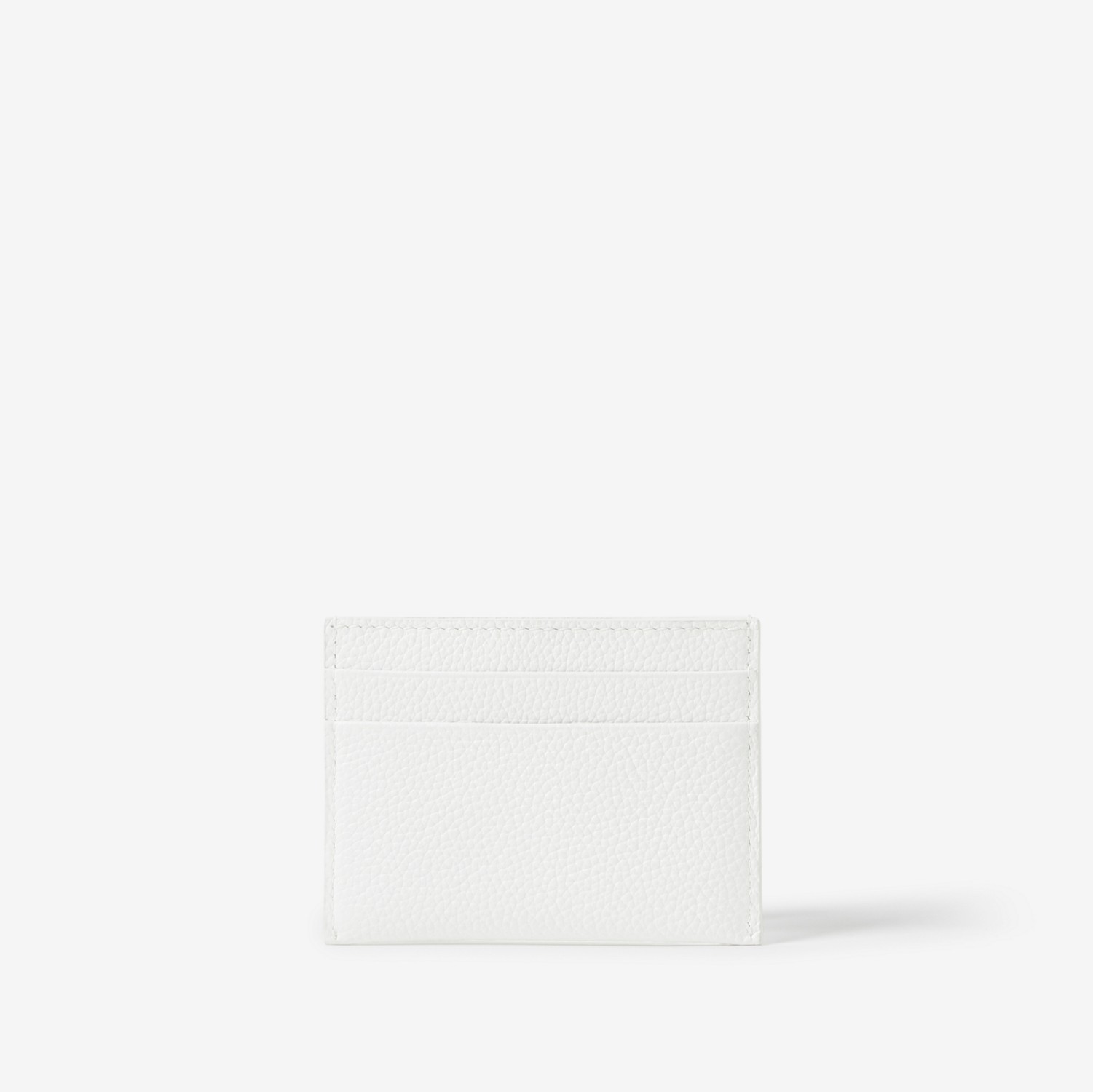 Leather TB Card Case in Optic White - Women | Burberry® Official