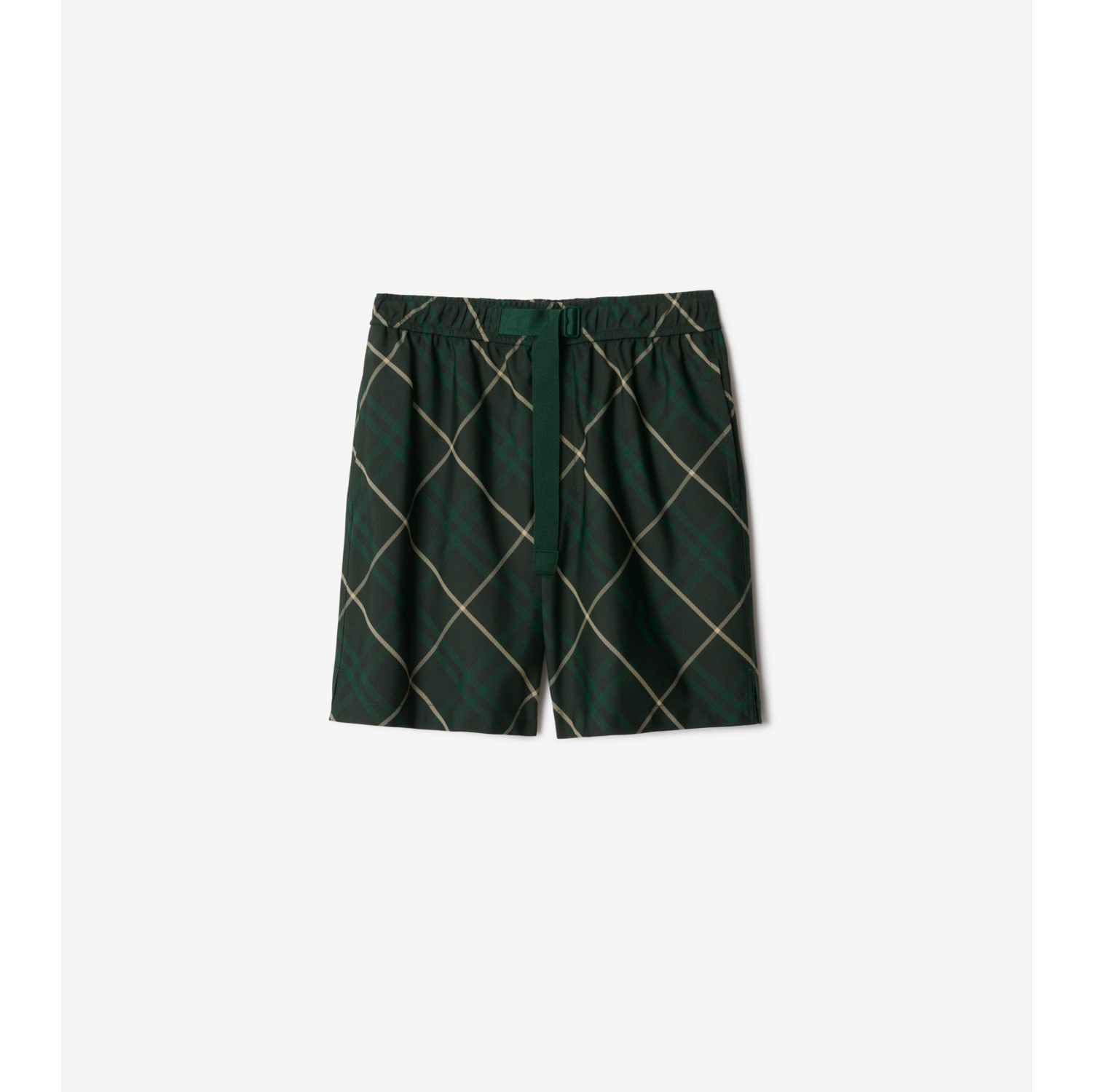 Burberry shorts green online