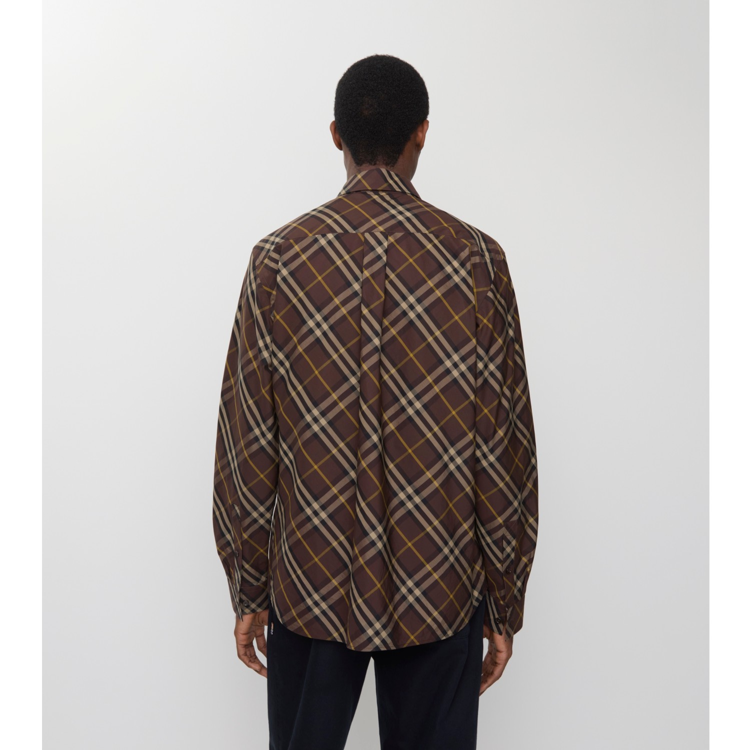 Camicia in cotone Check con vestibilità comoda