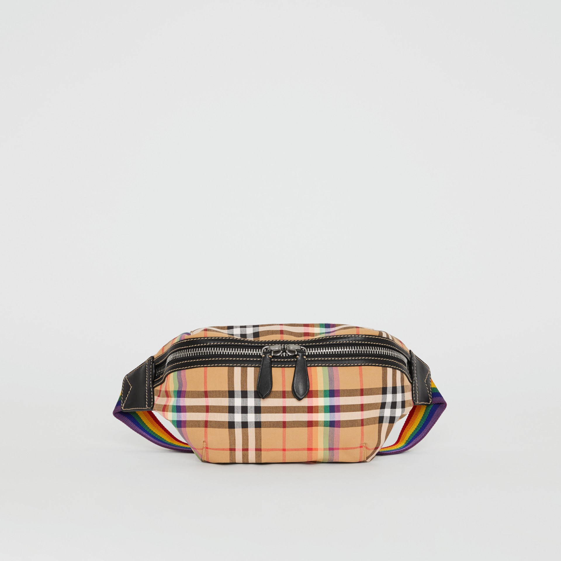 中号霓彩 vintage 格纹腰包