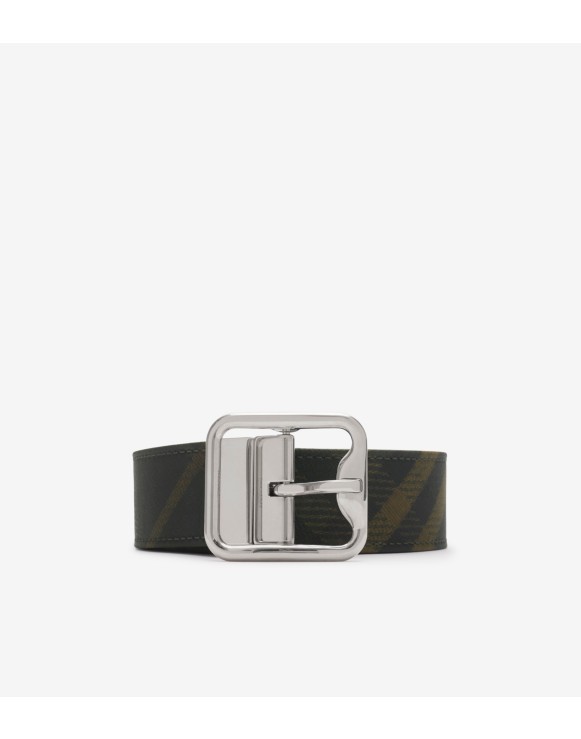 Wendbarer Gürtel „B Buckle“ mit Check