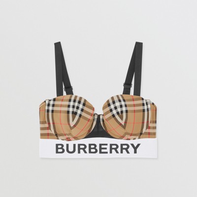 burberry plaid bikini