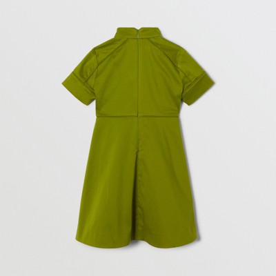 short sleeve coat dress