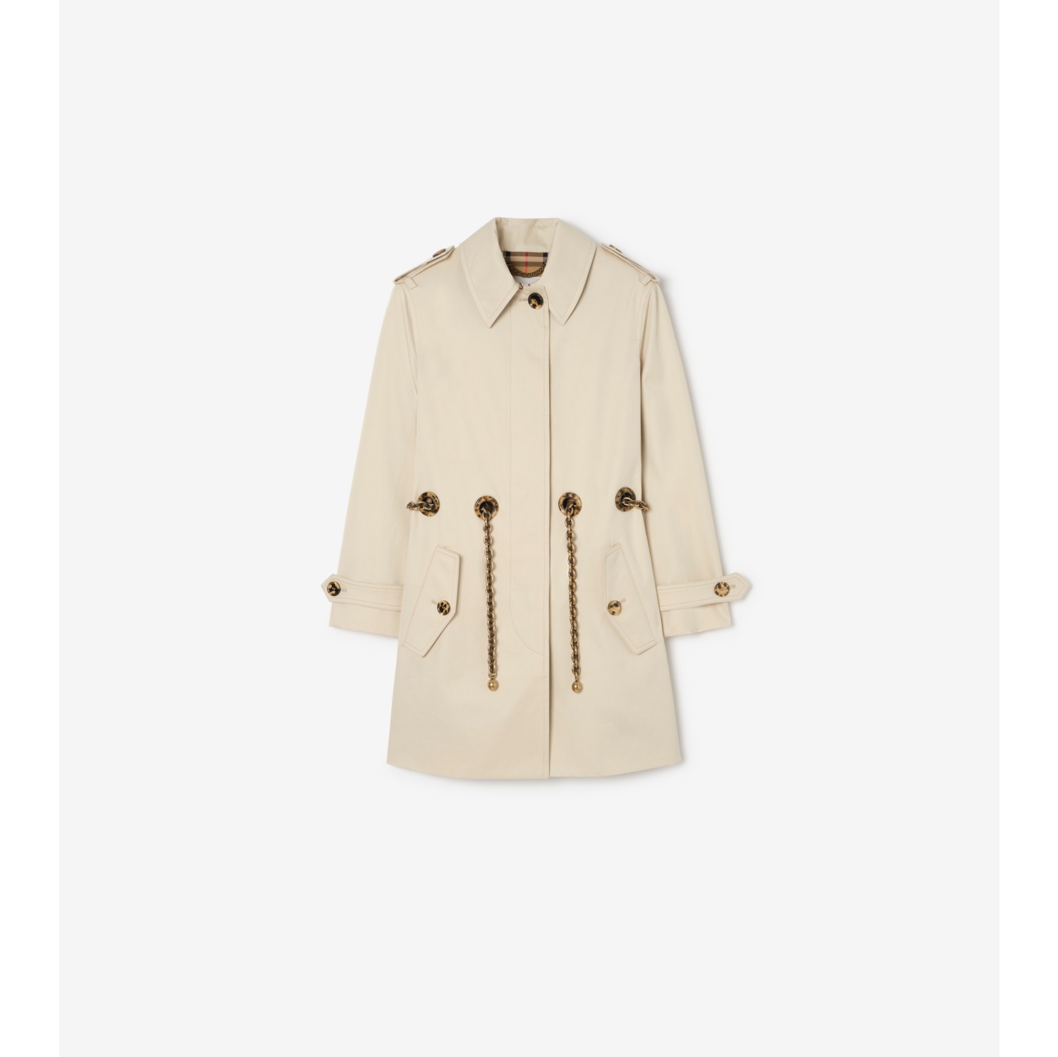 Short Gabardine Stonehaven Car Coat